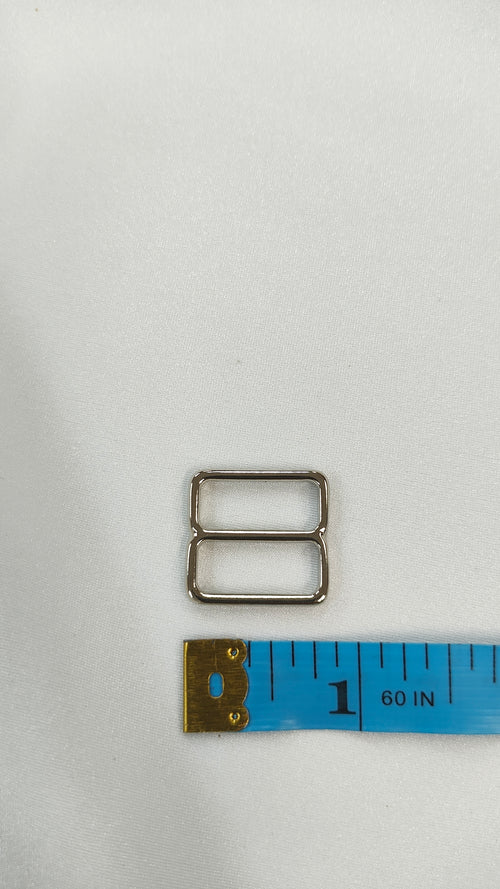 Ajustador plateado17mm (por docena)