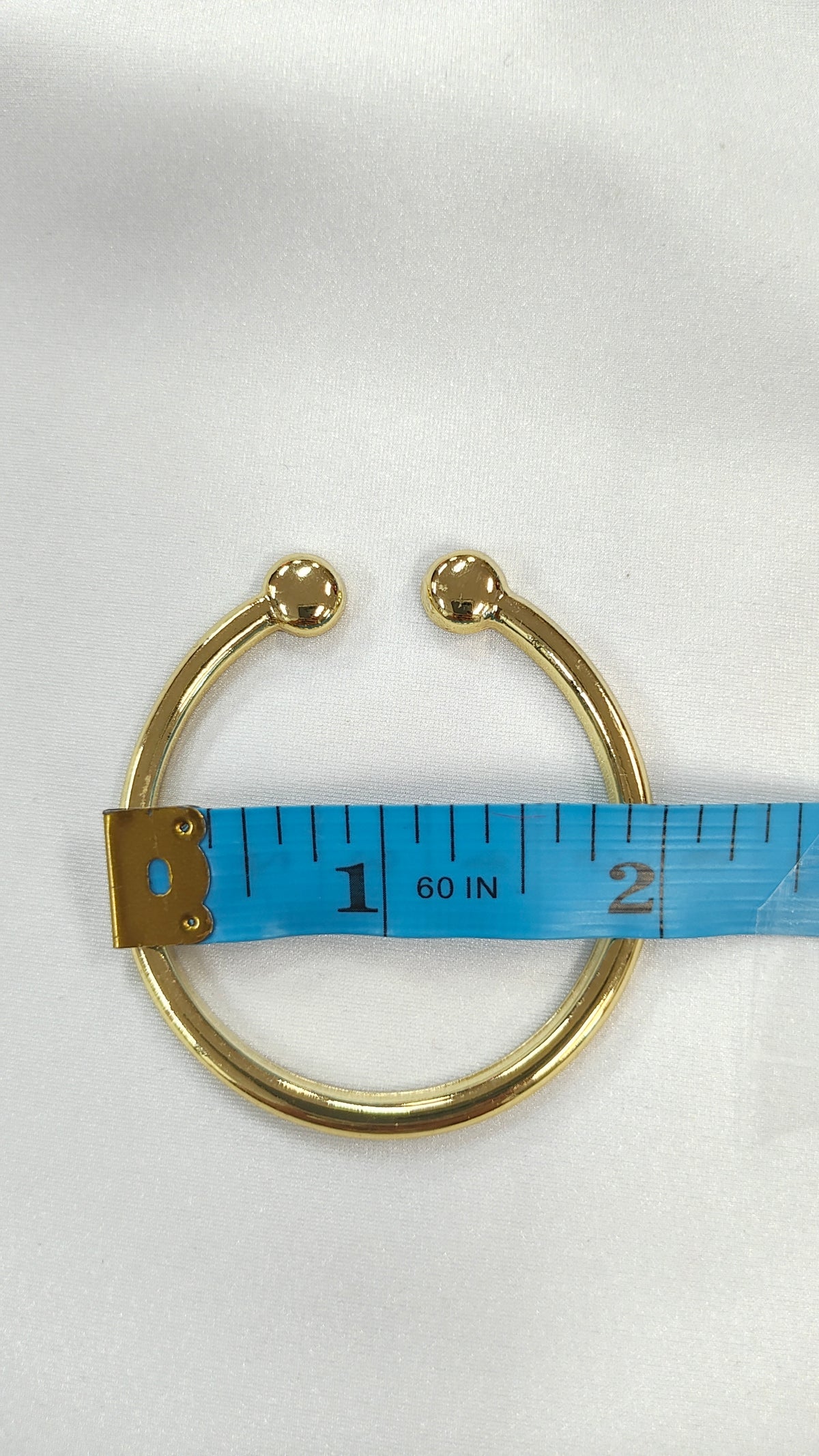Aro Metálico Abierto (U-Ring) Dorado
