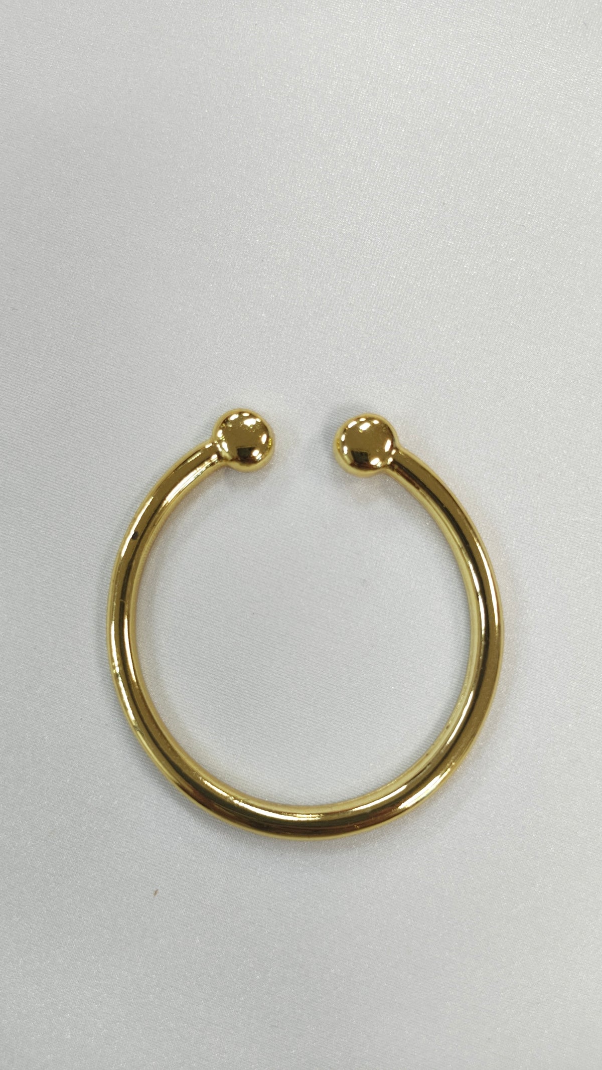 Aro Metálico Abierto (U-Ring) Dorado