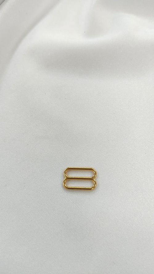 Ajustador dorado 13mm (por docena)