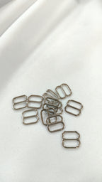 Ajustador plateado 10mm (por docena)