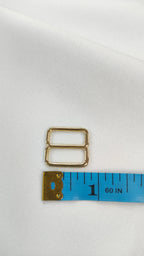 Ajustador dorado 17mm (por docena)