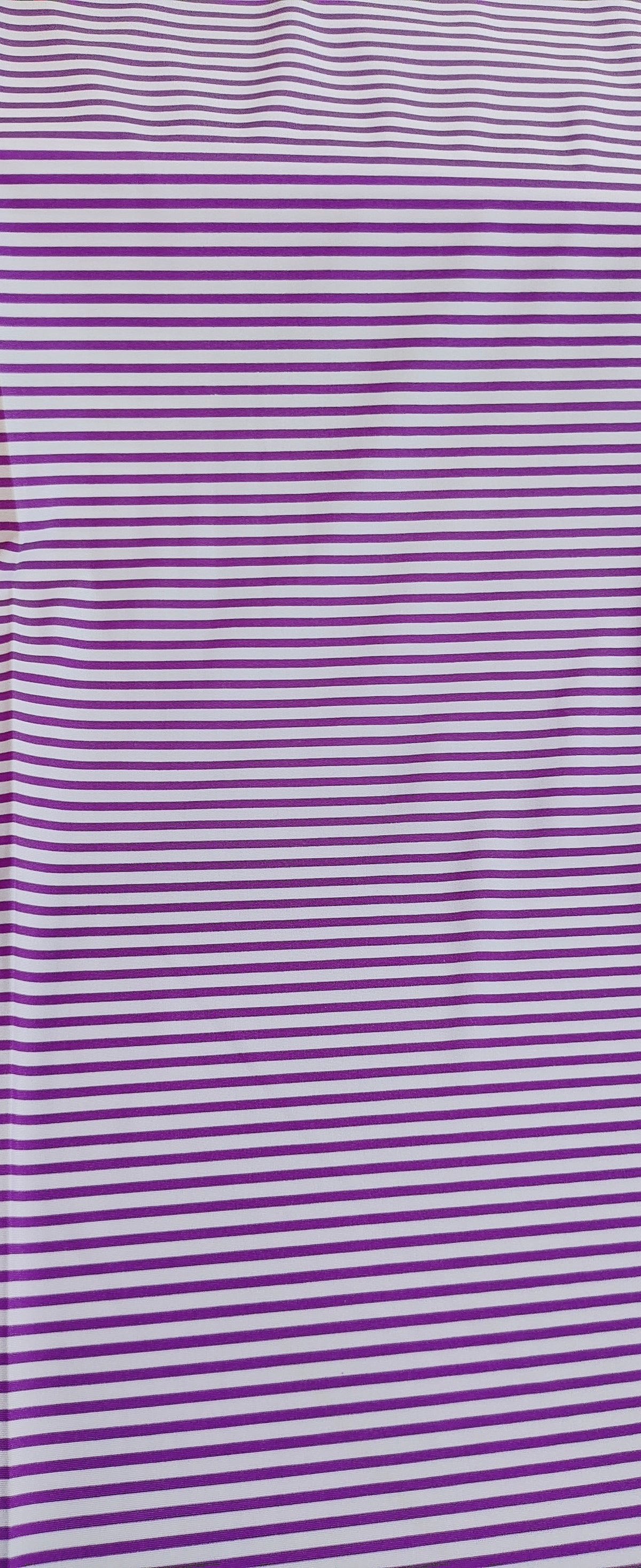 Purple and white stripes