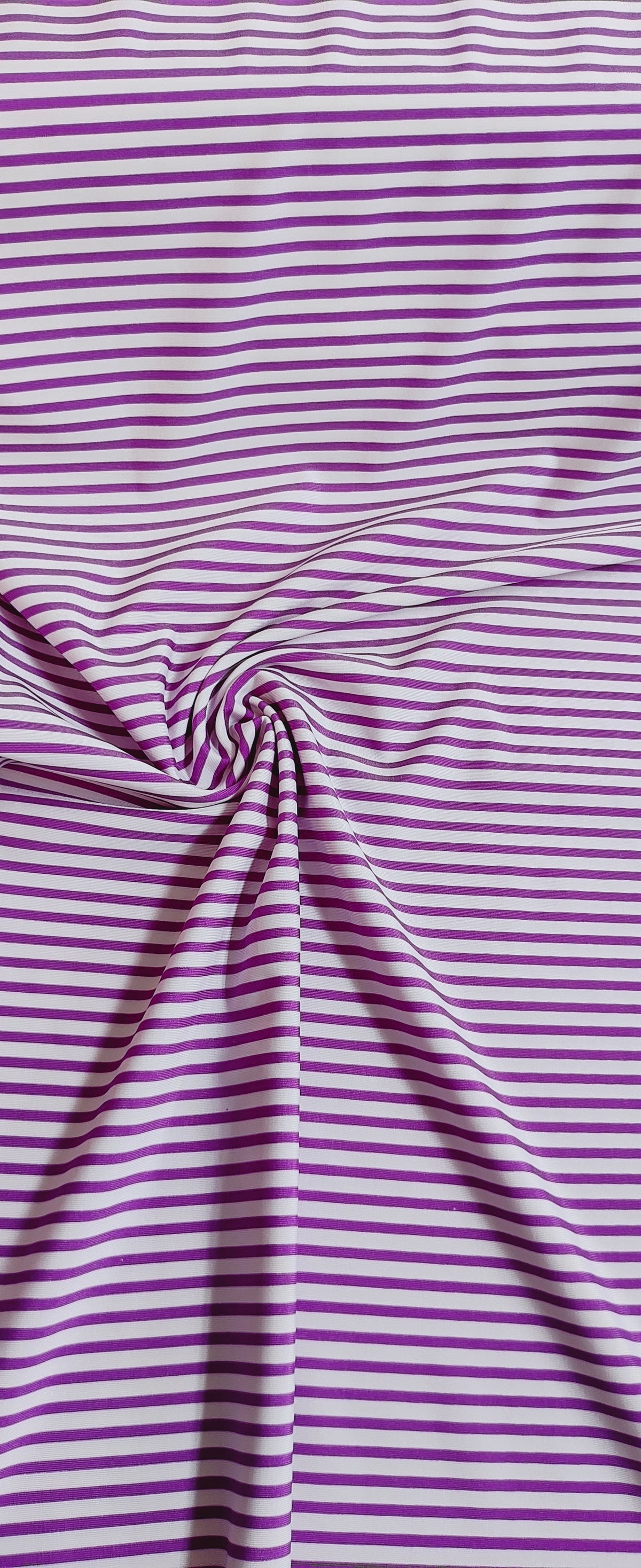 Purple and white stripes