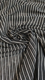 Black and white stripes