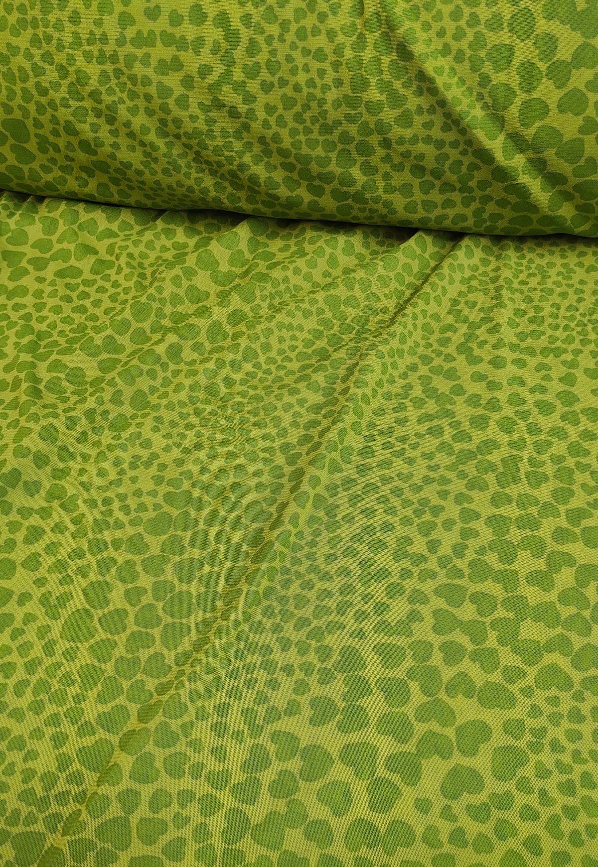 Corazones verde