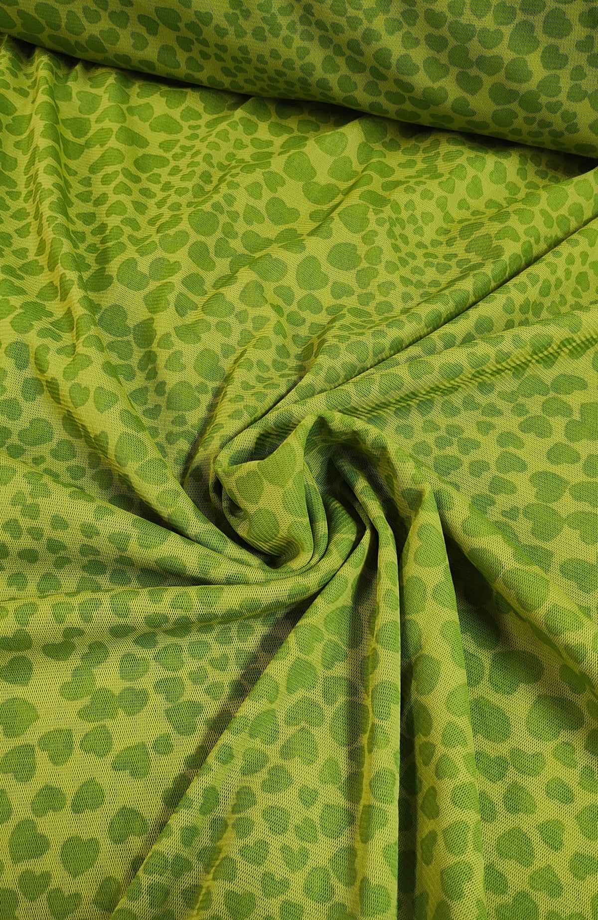Corazones verde