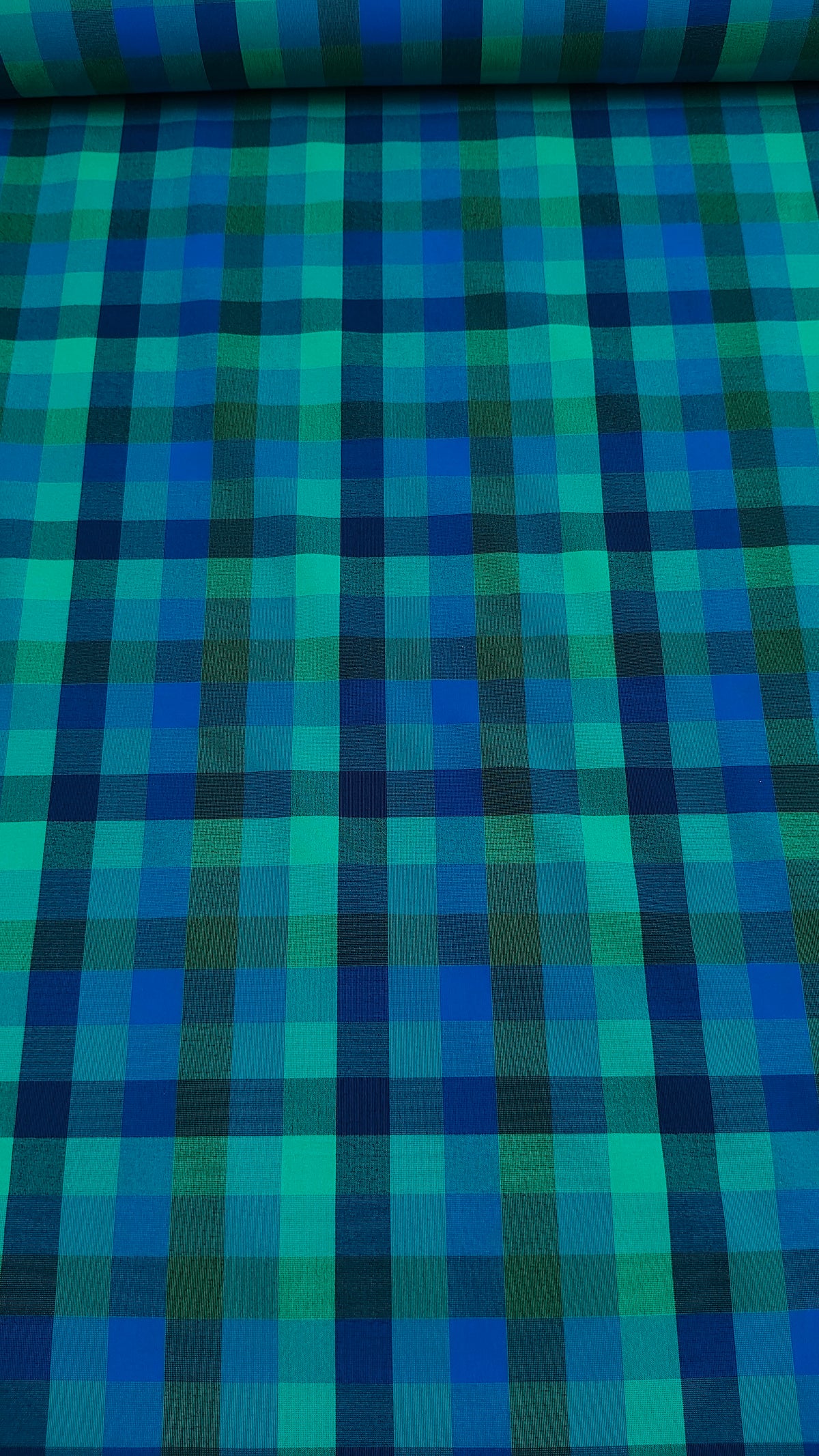 Cuadros azul y verde