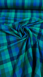 Cuadros azul y verde
