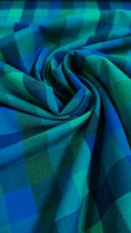 Cuadros azul y verde