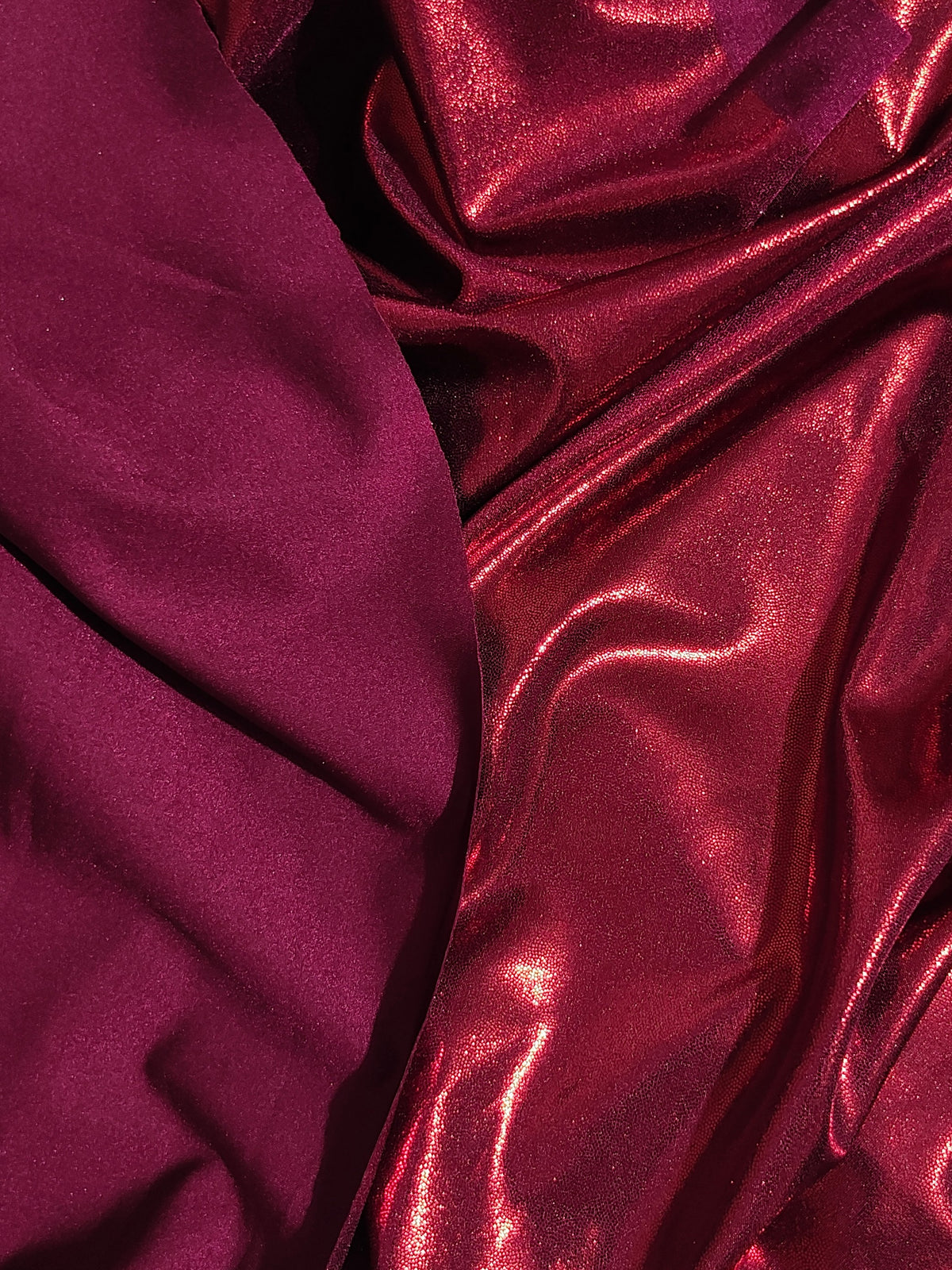 Burgundy sparkle