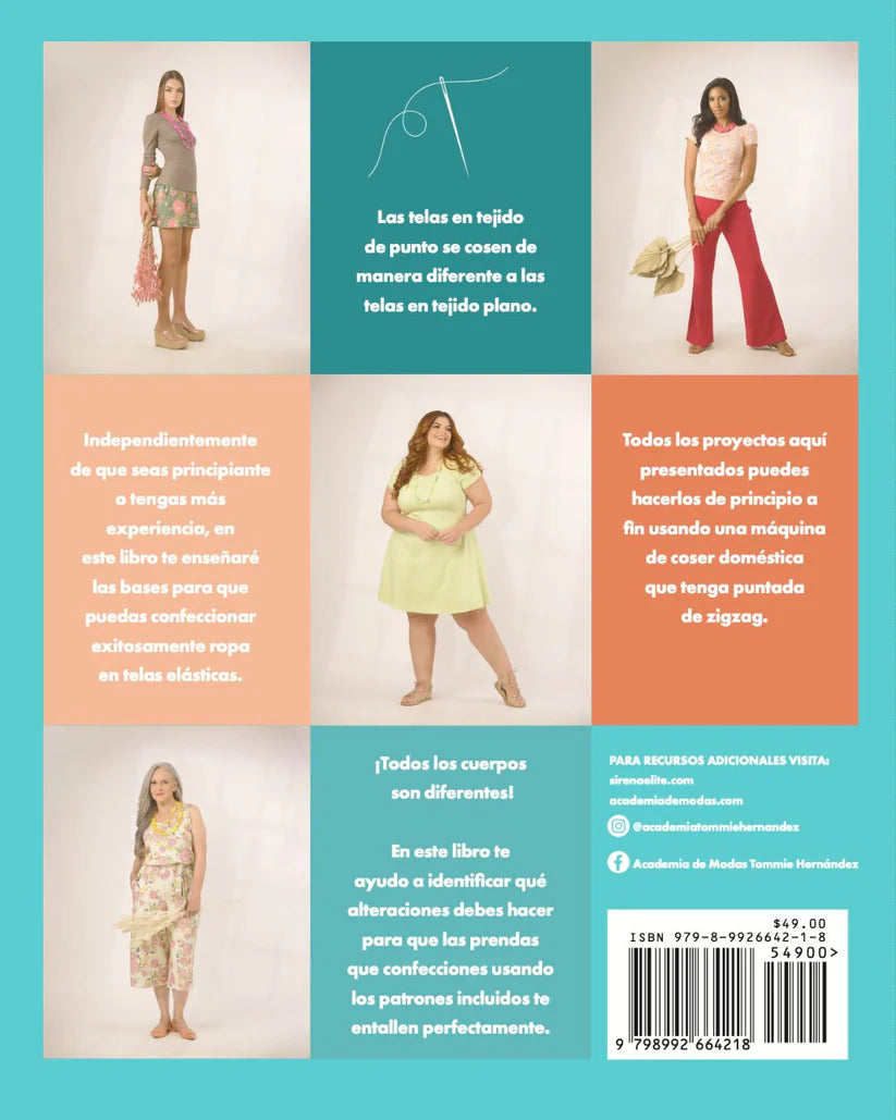 Libro: Atrévete a coser Telas Elásticas
