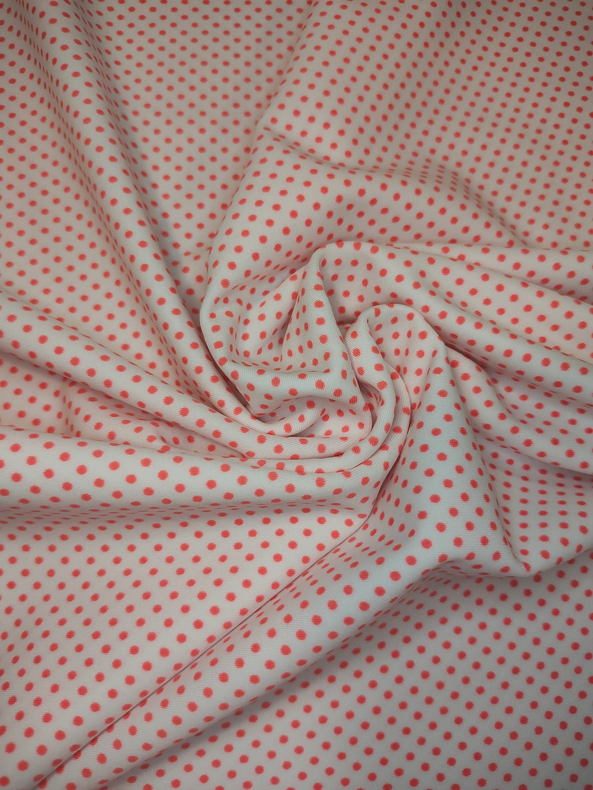 Mini Polka dots neon orange