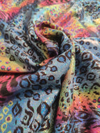 Animal print rainbow sparkle