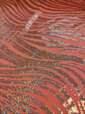 Orange Sparkle waves
