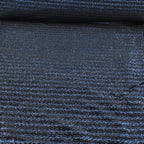 Velvet negro con escarcha azul