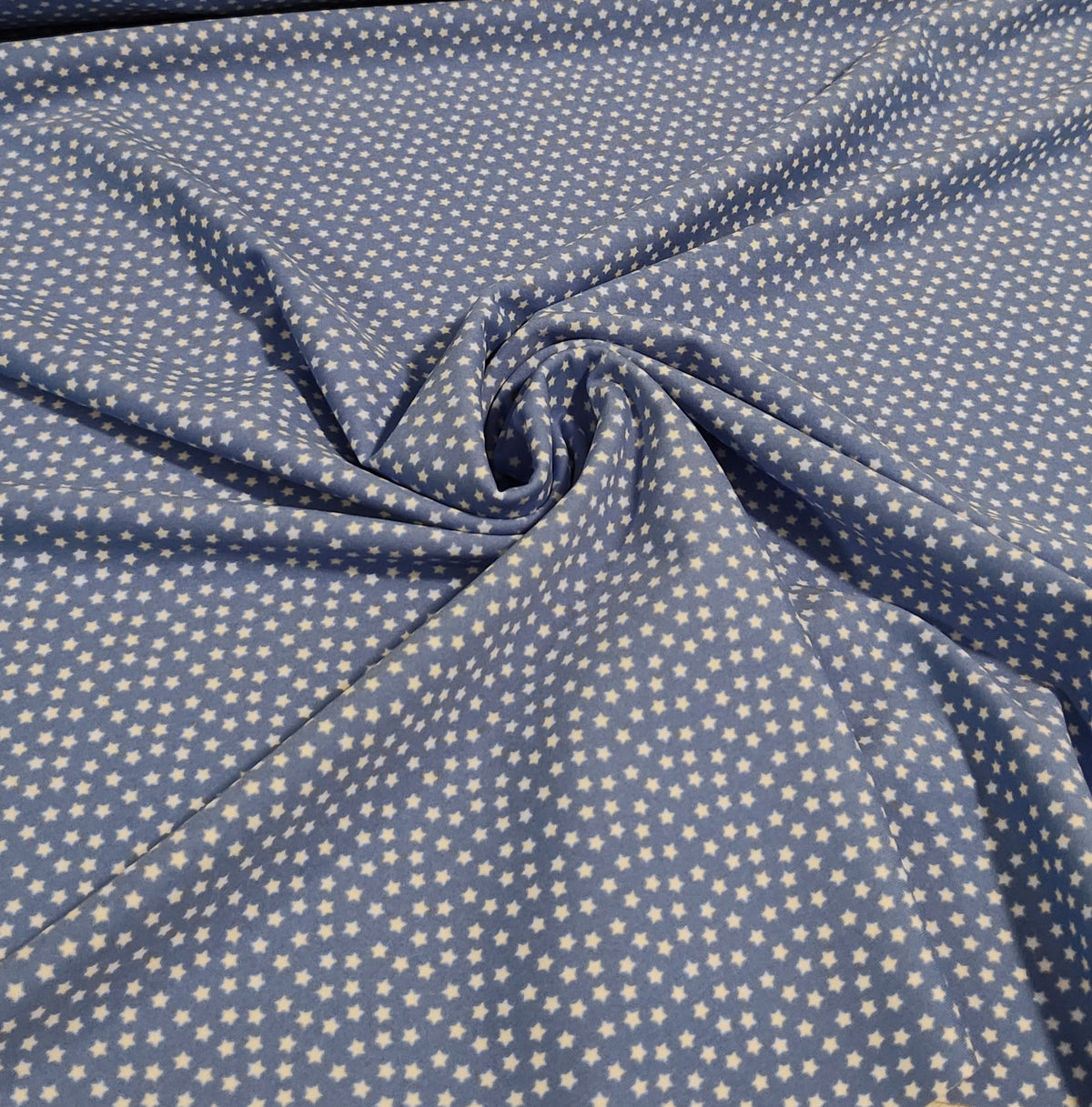 Little stars on light blue