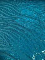 Aqua Sparkle waves