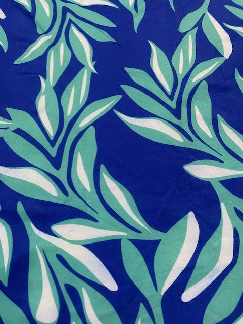 Hojas Verde Azul