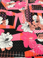 Jersey estampado multi floral