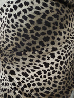 Animal print cotton spandex
