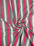 Rayas rosadas y gris