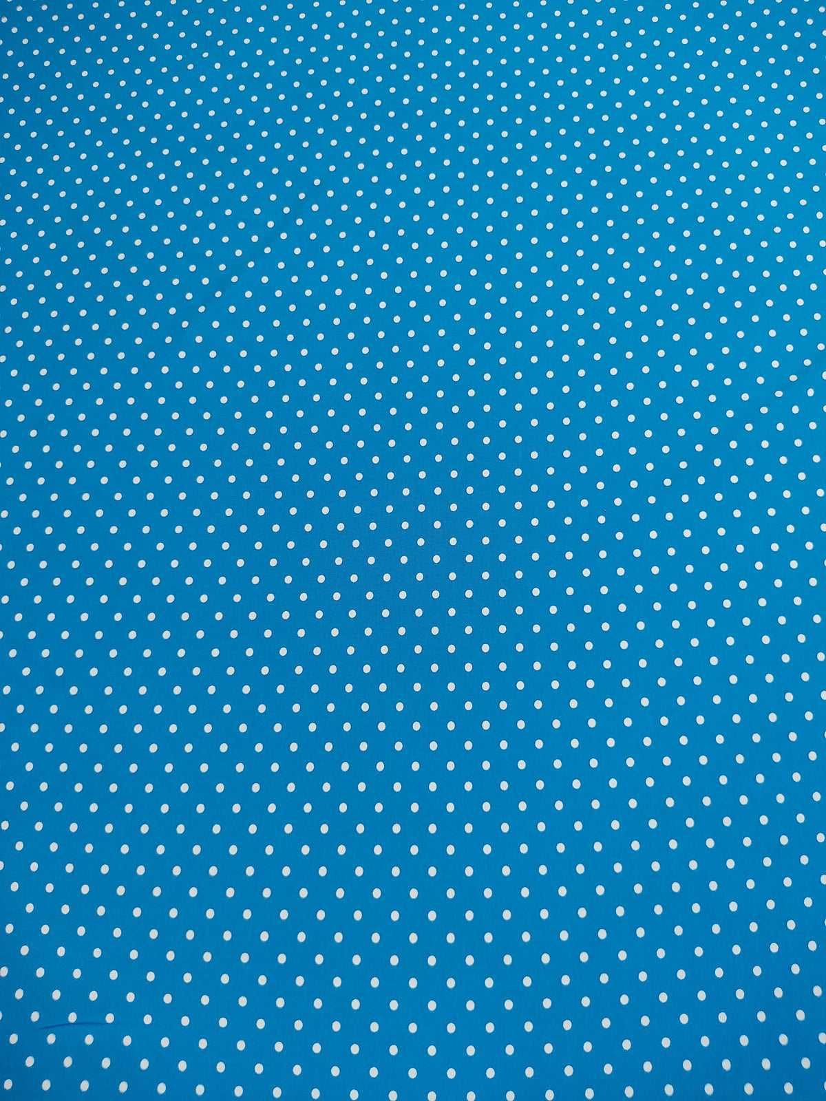 Polka dots azul y blanco