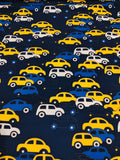 Taxis blue background